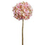 Vara de Hortensia Artificial Malva/Verde (53 cm)