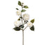 Vara de Camelia Artificial Blanco (75 cm)
