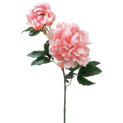 Vara de Peonía Artificial Rosa (50 cm)