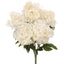 Arbusto de Peonía Artificial Blanco (50 cm)