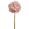 Vara de Hortensia Artificial Malva/Verde (53 cm)