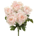 Arbusto de Peonía Artificial Rosa Claro (50 cm)