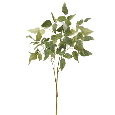 Vara de Hoja de Clemátide Artificial Verde Grisáceo (91 cm)
