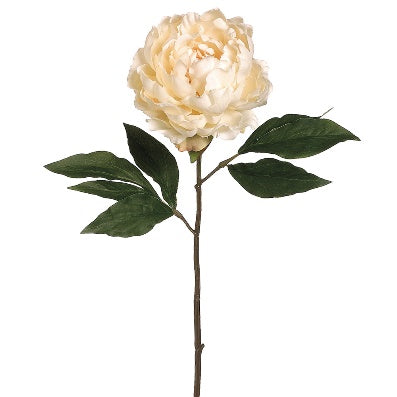 Vara de Peonía Artificial Beige/Bicolor (47 cm)