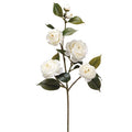 Vara de Camelia Artificial Blanco (75 cm)