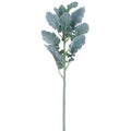 Vara de Cineraria Artificial Verde Grisáceo (46 cm)