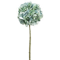 Vara de Hortensia Artificial Agua Marina/Verde (53 cm)