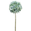 Vara de Hortensia Artificial Agua Marina/Verde (53 cm)