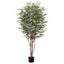 Árbol en Maceta con Bayas Artificial Verde (183 cm)